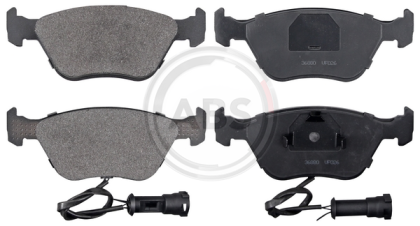 A.B.S.  36880  Brake Pad Set, disc brake for front axle of Ford 1022077, 6687176