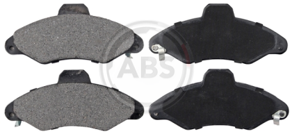 A.B.S.  37127  Brake Pad Set, disc brake for front axle of Ford 1015598, 1048308
