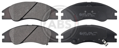 A.B.S.  37492  Brake Pad Set, disc brake for front axle of Киа 58101-2FA10,58101-2FA20