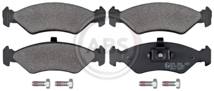 A.B.S.  36996  Brake Pad Set, disc brake for front axle of Ford,Mazda,1010502,1042687