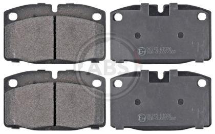A.B.S.  36145  Brake Pad Set, disc brake for front axle of Lotus,Opel,1605783,1605787