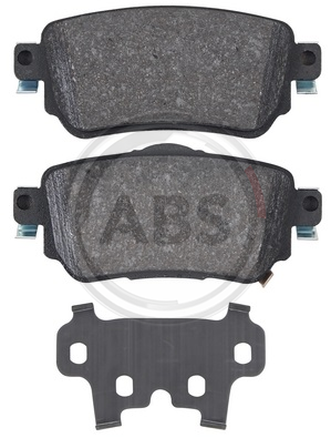 A.B.S. 35063 комплект дискови спирачни накладки, дискови спирачки за задна ос на Nissan, Renault,D40604CA0A, 440603981R