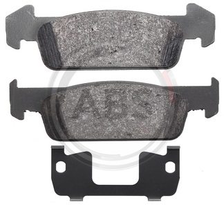 A.B.S.  37974  Brake Pad Set, disc brake for front axle of Dacia,Renault,8660003852,8660005117