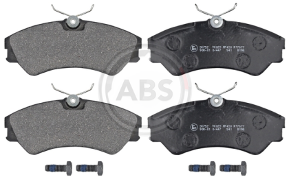 A.B.S. 36752 комплект дискови спирачни накладки, дискови спирачки за предна ос на VW 701 698 151C 701698151C