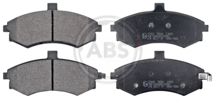A.B.S.  37403  Brake Pad Set, disc brake for front axle of Hyundai,Kia,58101-2DA40, 5810117A10