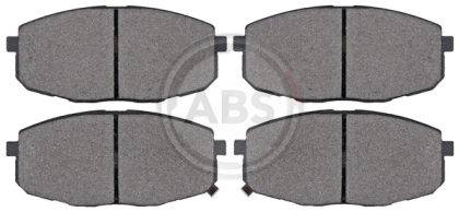 A.B.S. 37442 комплект дискови спирачни накладки, дискови спирачки за предна ос на Hyundai,Kia,58101-1HA10,0K2JA-33-28Z