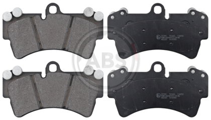 A.B.S.  37391  Brake Pad Set, disc brake for front axle of Audi,Porsche,VW,4L0 698 151B,4L0 698 151A