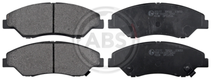 A.B.S. 37137 комплект дискови спирачни накладки, дискови спирачки за предна ос на Kia 0K045-33-23Z