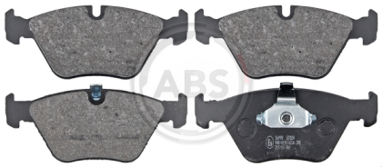 A.B.S. 36998 brake pad set, disc brakes for front axle of BMW, MG,34 11 1 163 953, 34 11 1 164 330