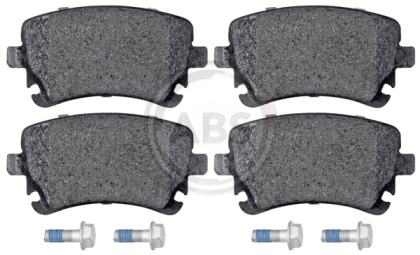 A.B.S. 37366 brake pad set, disc brakes for rear axle of Audi,Bentley,Seat,VW,4B3.698.451, 3W0698451