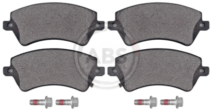 A.B.S. 37405 brake pad set, disc brake for front axle of Toyota 04465-02130, 446502061