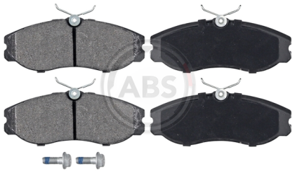 A.B.S. 36861 brake pad set, disc brake for front axle of Ford,Nissan,1203933, 41060-2X825
