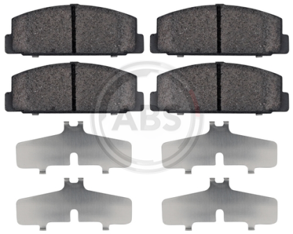 A.B.S. 37382 brake pad set, disc brake for rear axle of Mazda GEYC-26-43C, GEYC-26-43Z