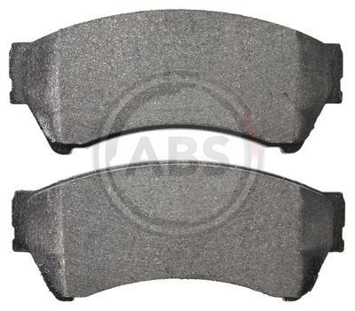 A.B.S. 37668 brake pad set, disc brakes for front  axle of Mazda GSYD3323Z, GSYD3323ZA