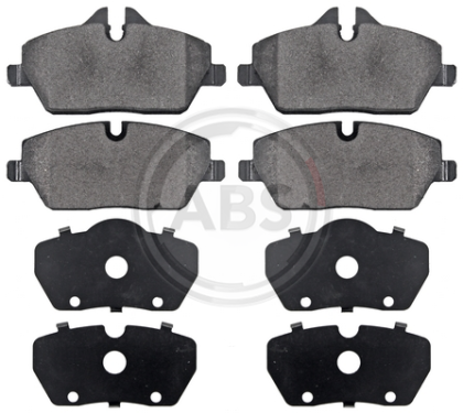 A.B.S. 37434 brake pad set, disc brake for front axle of BMW,Mini,34 11 6 767 143, 34 11 6 767 144