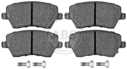 A.B.S. 37478 brake pad set, disc brake for front axle of Nissan,Opel,Suzuki,D10601HA0C, 4708239