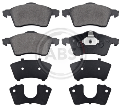 A.B.S. 36986 brake pad set, disc brake for front axle of VW 7D0 698 151, 7D0 698 151E