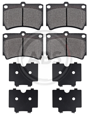 A.B.S. 36726 brake pad set, disc brake for front axle of Kia,Mazda,B0923329Z, B4Y6-23-23Z