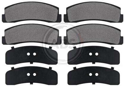A.B.S. 36136 brake pad set, disc brake for front axle of Lada 2121-3501090,  2121350109001