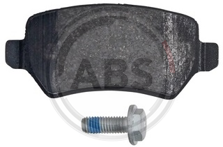 A.B.S. 37814 brake pad set, disc brake for rear axle of Opel 1605128, 95507655