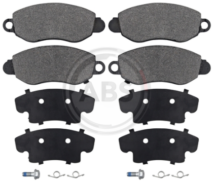 A.B.S. 37294 brake pad set, disc brake for front axle of Ford 1135167, 1318139