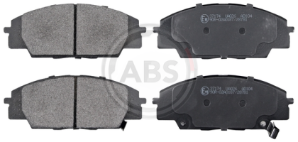 A.B.S. 37174 brake pad set, disc brake for front axle of Honda,06450S5TE00, 06450S5TE50