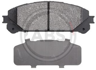 A.B.S. 37844 brake pad set, disc brakes for front axle of Lexus,Toyota,34112284065, 34116764312