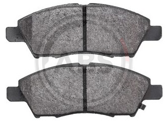 A.B.S. 37891 brake pad set, disc brakes for front axle of Nissan D1060-1HL0B, D1060-1HJ0A