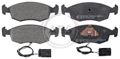A.B.S. 37612 brake pad set, disc brakes for front axle of Ford 1034512, 1097769