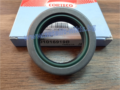 CORTECO 01016919B BF Simmerring(COMBI)  37x52x14  NBR   за  FORD NEW HOLLAND,ZF