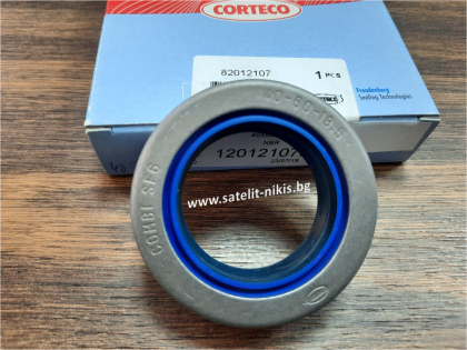 Oil seal COMBI SF6 Simmerring 40x60x18.5 NBR/CORTECO  for differential of CARRARO 126403,CASE IH 8662311,CLAAS 600104667,DANA 000051723,DEUTZ-FAHR 04388580,JOHN DEERE AL165307,LANDINI 3428064M1,MASSEY FERGUSON 000051723,NEW HOLLAND 85821295,8662311,RENAUL