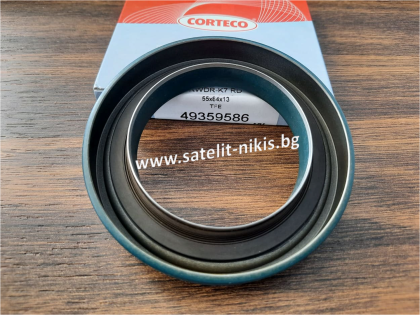 CORTECO 49359586   RWDR-K7 RD Simmerring (CASSETTE )  55x84x13 PTFE , колянов вал на JOHN DEERE