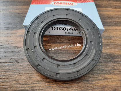 CORTECO 12030146B   B1BASLRDX7 Simmerring 42x76x10 R  ( A/BS RD - дясна посока)    FPM,   for steering knuckle ,manual transmission of  IVECO;NISSAN;RENAULT TRUCK;ZF
