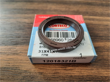  CORTECO  12018321B B1BASLRDX7 Simmerring  (A/BSW RD-right helix)  31x41x7  FKM  for crankshaft of ALFA ROMEO;AUDI;CITROEN;CHRYSLER;FIAT;FORD;HONDA;HYUNDAI;KIA;LANCIA;MERCEDES-BENZ;NISSAN;OPEL;RENAULT,ROVER;SAAB;SUZUKIVOLVO;VW