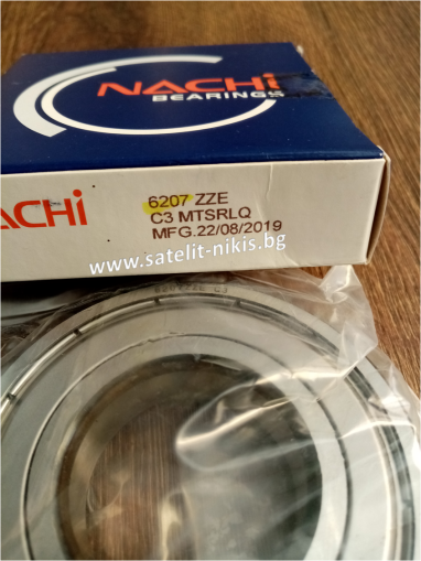 Bearing   6207-2Z/C3 NACHI
