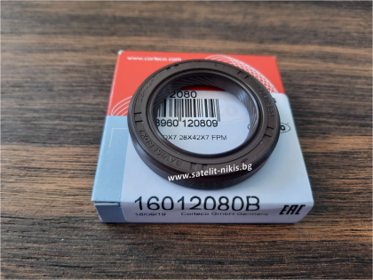 CORTECO   16012080B  BASLRDX7 Simmerring (ASW RD-right helix)  28x42x7 FKM  camshaft,crankshaft, transmission of AUDI,BMW,FIAT,FORD,LADA,PEUGEOT,OPEL,RENAULT,SEAT,SKODA,VW