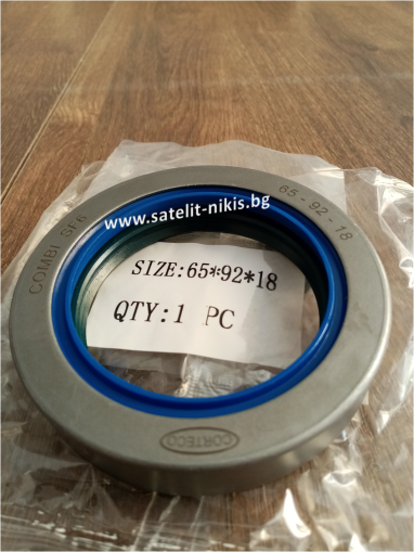 Oil seal COMBI SF6 Simmerring  65x92x18 NBR KDIK/China for differential of CARRARO 139102; DANA 3428314M1; LANDINI 3428314M1; MASSEY FERGUSON 3428314M1; NEW HOLLAND 86027147