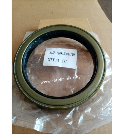 Oil seal (KASSETTE) 120x150x14/19 NBR KDIK/China 