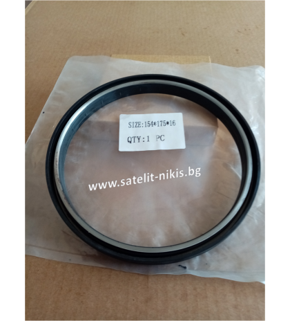 Oil seal (KASSETTE) 154x175x16 NBR KDIK/China 