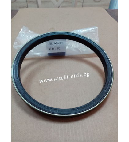 DANA 3429889M1, 3429889M2  RWDR-K7 Simmerring 210x240x16/18 NBR KDIK/China за  CARRARO, DANA, LANDINI, MASSEY FERGUSON