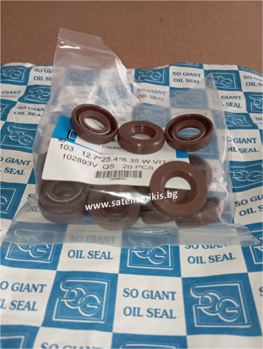 Oil seal    A 12.7x25.4x6.35 Viton SOG/TW