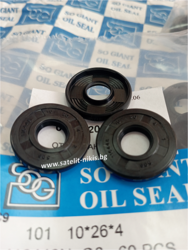 Oil seal  АOF 10x26x4 NBR SOG/TW