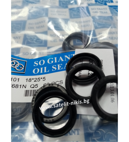 Oil seal   AOF 18x25x5 NBR SOG/TW