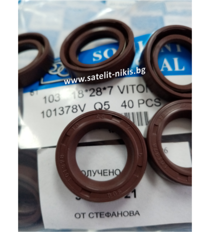 Oil seal  A 18x28x7 Viton SOG/TW