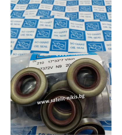 Семеринг  BS 17x33x7 Viton SOG/TW