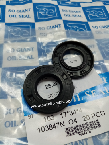 Oil seal   A 17x34x4 NBR SOG/TW, injector pump of MERCEDES-BENZ 0069976647,A0069976647