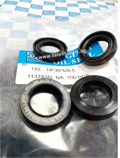 Oil seal   TCV (122) 19x30x6/6.5 NBR SOG/TW , for hydraulik pumps,motors and hydrodynamic couplings