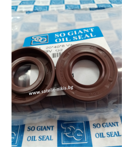 Семеринг AS 20x40x8 Viton SOG/TW