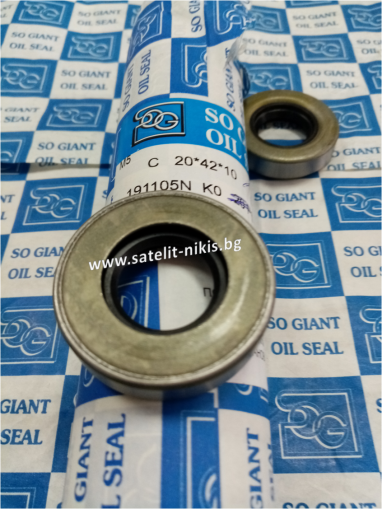 Oil seal  C 20x42x10 NBR SOG/TW