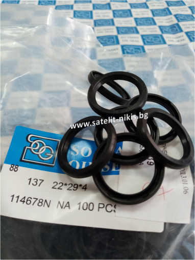 Oil seal   AOFW  22x29x4 NBR SOG/TW